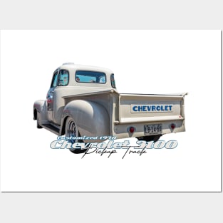 Customized 1948 Chevrolet 3100 Pickup Truck Posters and Art